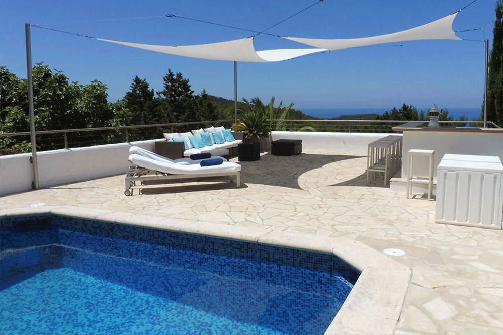 spirit and senses ibiza villa vista sonnenterrasse